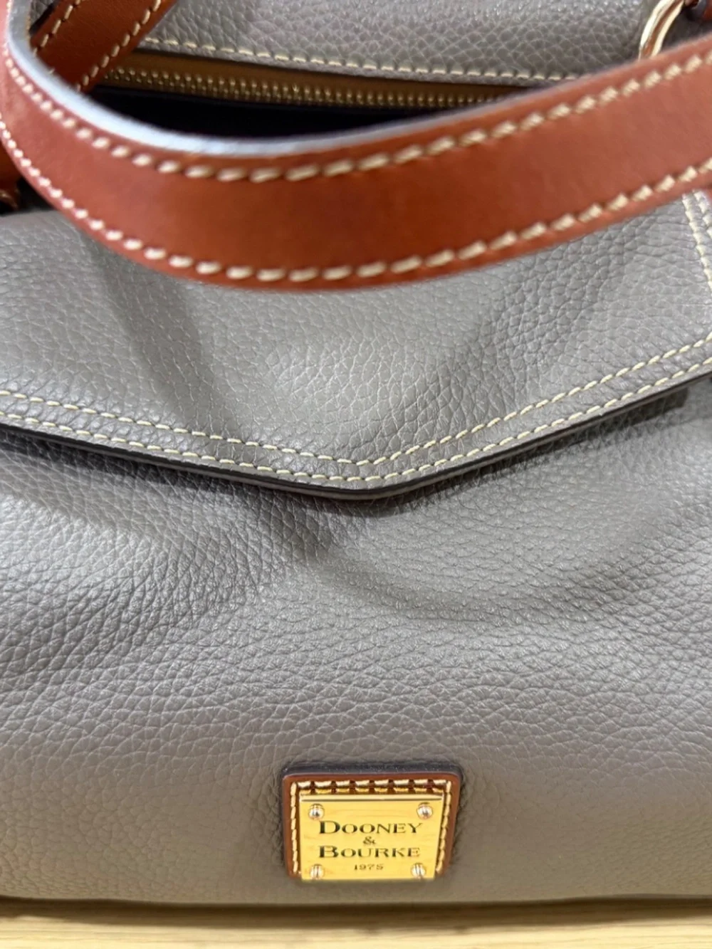 Dooney & Bourke Pebble Leather Smith Shoulder Bag